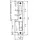 SACHSISCHE SCHLOSSFABRIK Lappenschliessblech 170 mm DIN 24 mm rund Nickel-sil
