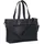 Plevier Shopper Leder Schwarz