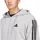 adidas Essentials 3-Streifen French Terry Reißverschlusspullover Medium Grey Heather / Black M