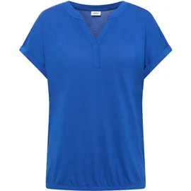 Cecil CECIL, Kurzarm Shirt im Tunika-Look - blau
