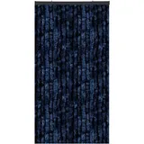 BestLivings Flauschvorhang 120 x 275 cm Dunkelblau