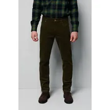 Meyer Five-Pocket-Hose Cordhose Dunkelgrün 33 32