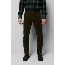 Meyer Five-Pocket-Hose Cordhose Dunkelgrün 33 32