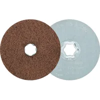 pferd tools COMBICLICK weiche Vliesronde CC Ø 115 mm A280 zum reinigen und satinieren mit Winkelschleifer