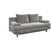 Matratzen Perfekt Schlafsofa Schlafsofa Tallinn, mit Bettkasten grau
