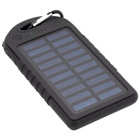 TSB Werk Solar Powerbank Panel Ladegerät Tragbar 2x USB Powerbank, Externe Batterie, Ladegerät, Akku