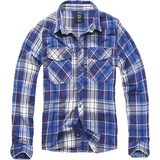 Brandit Textil Brandit Check Shirt Herren Baumwoll Hemd blau, Größe S