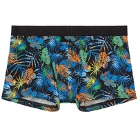 HOM Boxer Briefs - Keanu, Shorts, Baumwoll-Modal Stretch, gemustert Blau XL