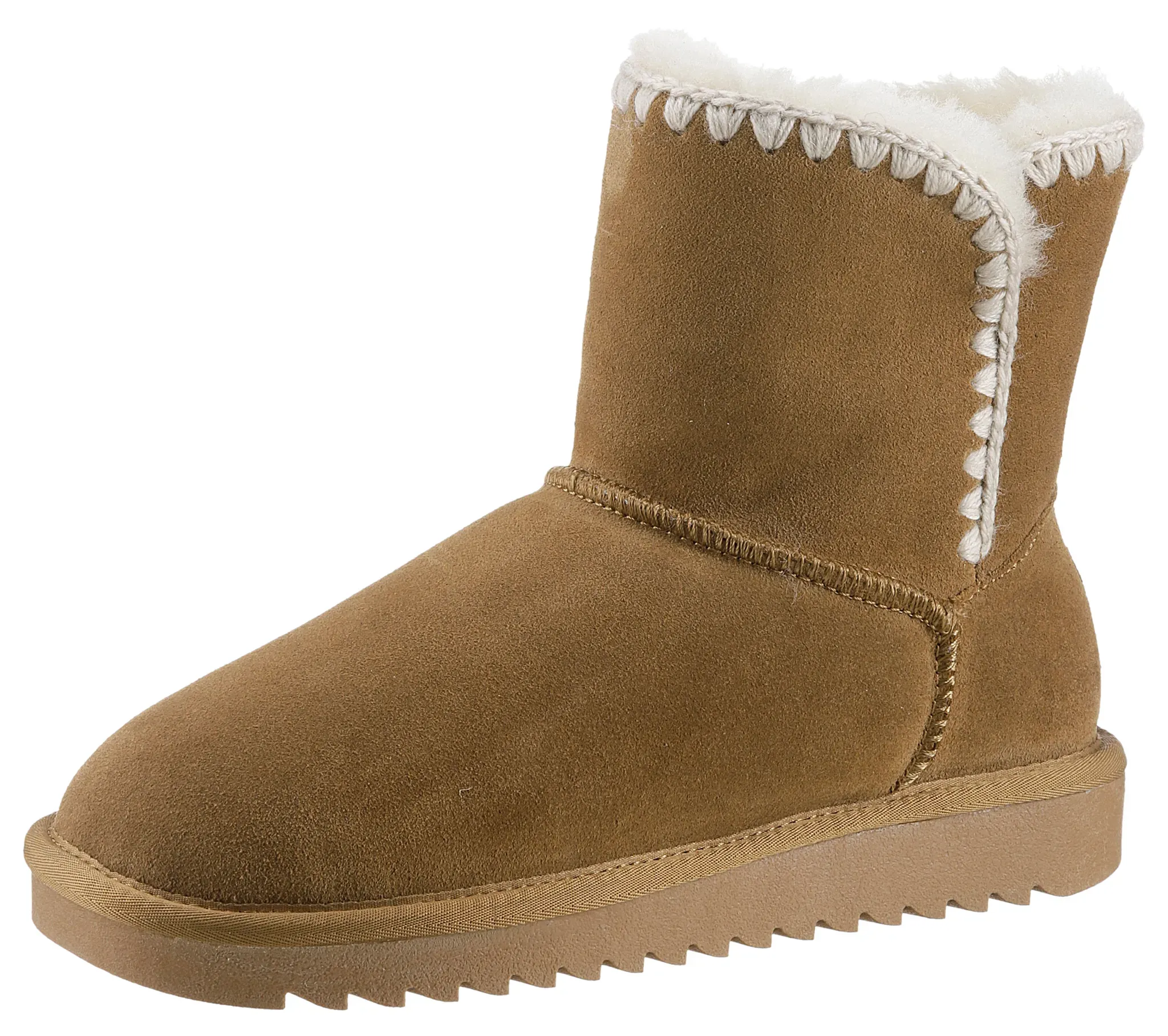 Ara Winterboots »ALASKA«, Snowboots, Schlupfboots Ara cognac 42