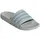 adidas Shower Adilette Wonder Silver / Magic Grey Metallic / Wonder Blue 37 1/3