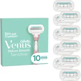 Gillette Venus Deluxe Smooth Sensitive Rasierklingen 10 Stück