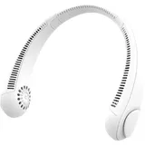Bebusingoto Tragbarer Nackenventilator, Usb-nackenventilator Mit 600-mah-akku, Freihändiger, Blattloser Ventilator, 3 Geschwindigkeitsstufen, 360° Verstellbarer, Leiser Ventilator Für Büro, Zuhause U