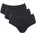 GO Daily Cotton Midi 3 St Schwarz 2XL