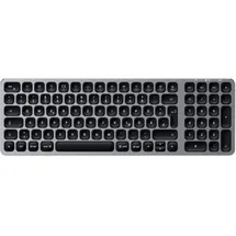 Satechi Aluminium Slim Bluetooth Backlit Tastatur kabellos space grey