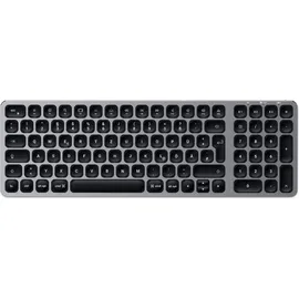 Satechi Aluminium Slim Bluetooth Backlit Tastatur kabellos space grey