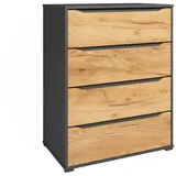 Vicco Kommode Ruben, 80 x 101.6 cm mit Schubladen