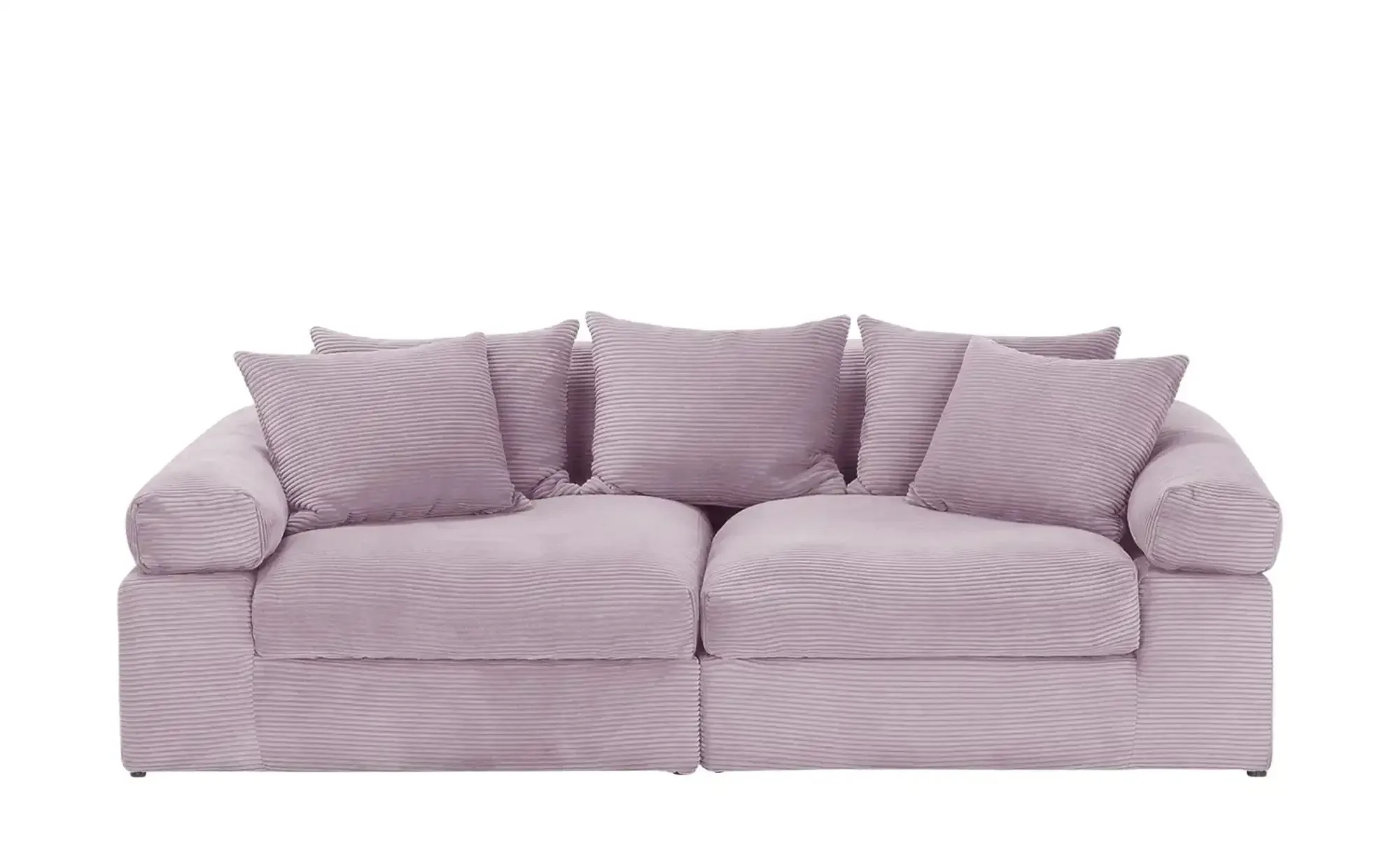 smart Big Sofa  Lionore ¦ rosa/pink ¦ Maße (cm): B: 242 H: 86 T: 121