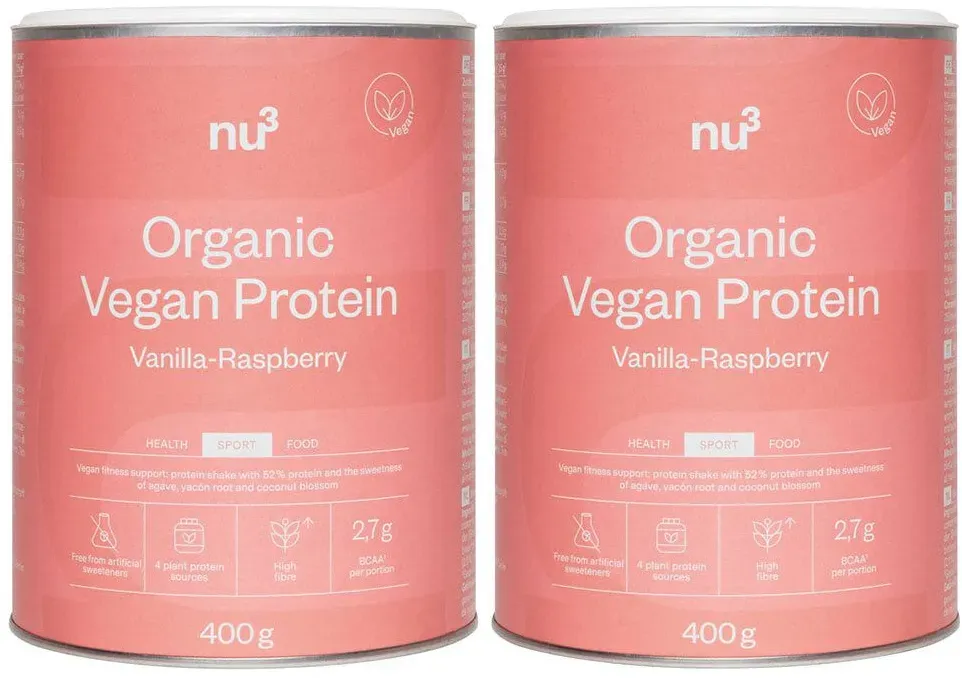 nu3 Bio Vegan Shake Vanilla Raspberry