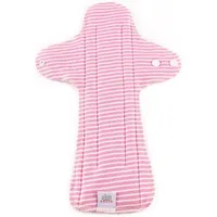 Moon Pads Maxi waschbare Slipeinlage aus Bio-Baumwolle pink stripes