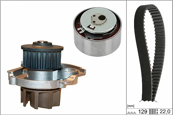INA Wasserpumpe + Zahnriemensatz 530046230 für Ford LANCIA Fiat ALFA ROMEO Chrysler
