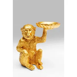 Kare Teelichthalter Monkey Tealight Holder Gold