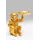 Kare Teelichthalter Monkey Tealight Holder Gold