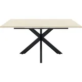 Mäusbacher Vitrum 160/210 x 75 cm Beige/Schwarz