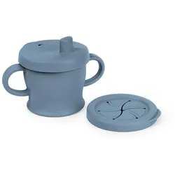 Trink und Snack Tasse - Blau
