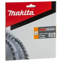 Makita MAKFORCE Sägeblatt 190x30x60Z