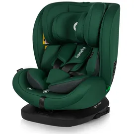 lionelo Bastiaan i-Size Kindersitz ab Geburt 0-36 kg Isofix Top Tether 360 Grad drehbar Rückwärts Vorwärts Seitenschutz 5-Punkt-Sicherheitsgurte Dri-Seat (Grünwald)