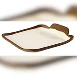 APS Teller »CROCKER« 14 x 13 cm, weiß weiß