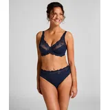 Hunkemöller Hochgeschnittener Slip Diva Blau M
