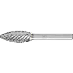 Hartmetall Hochleistungsfrässtift TOUGH Flamme B Ø 12x30mm Schaft-Ø 6 mm schlagfest