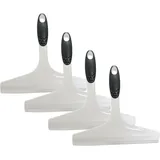Novaliv Duschabzieher 23,5 cm Weiß 4 St.