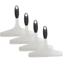 Novaliv Duschabzieher 23,5 cm Weiß 4 St.