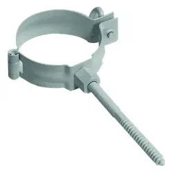Rohrschelle Aluminium weiß (RAL 9016)