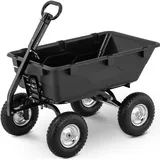 Hillvert Bollerwagen 550 kg schwarz