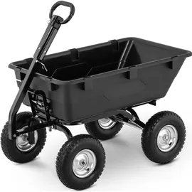 Hillvert Bollerwagen 550 kg schwarz