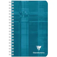 Clairefontaine 5x Notizbuch 11x17cm, 90 Blatt, 90g, kariert, -