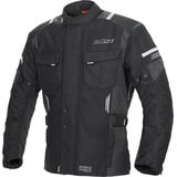 BÜSE Breno Pro Textiljacke wasserdicht - Schwarz/Dunkelgrau - 5XL