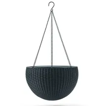 KETER Hängeampel 35 x 22 cm Grau/Braun
