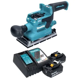 Makita DBO 380 RT 2 x 5,0 Ah + Ladegerät