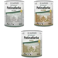 J Jaegerlacke Metallglanzfarbe 932 Silber glänzend 0,125 l