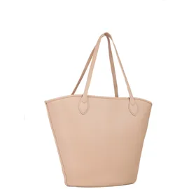 Valentino Special Covent Shopper Kunstleder Beige/Braun