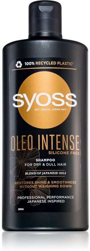 Syoss Oleo Intense Shampoo für glänzendes und geschmeidiges Haar 440 ml