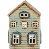 ib laursen Lichthaus Thorshavn für Teelicht HELLBLAU 16 cm