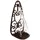 Esschert Design Esschert Gußeisenhalterung Glasbarometer, transpartent, 13,9 x 12 x 27,7 cm