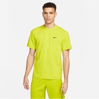 Nike Herren Shirt M NK DF UV HYVERSE SS, bright cactus/black L