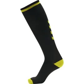 hummel Elite Indoor Socken 3er Pack Black/Blazing Yellow 35-38