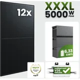 Tepto 5000W Plug&Play PV-Anlage Premium mit FoxEss Avocado 22 Pro¬†6,33kWh Speich...